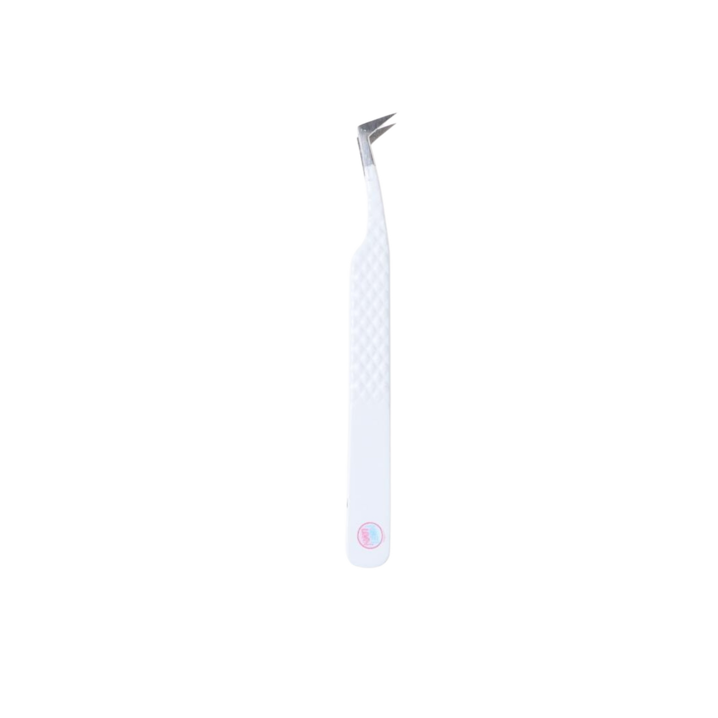 FT-D Fiber Tip White Curve Multifunctional Tweezer - Precision and Versatility